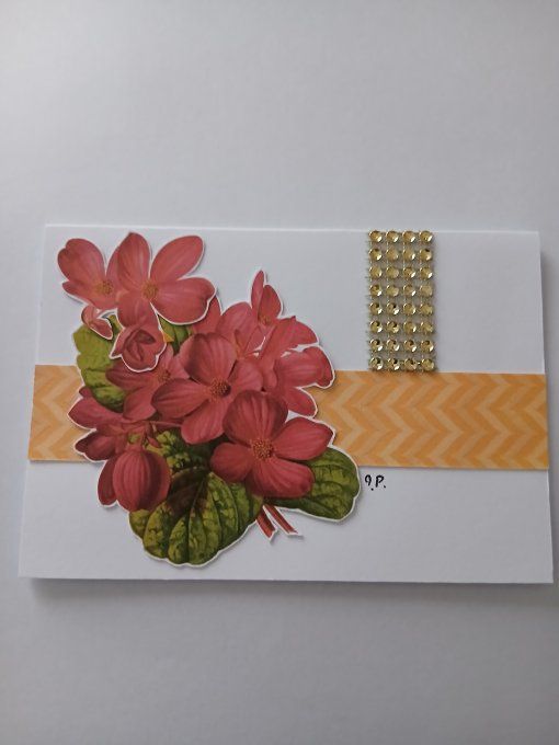 Carte fleurie toutes occasions